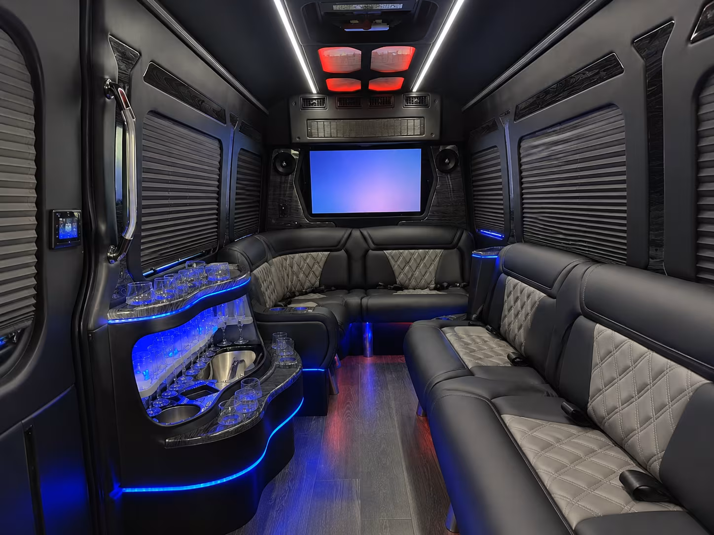 browse buses for defense contractor shuttles and employee transportation