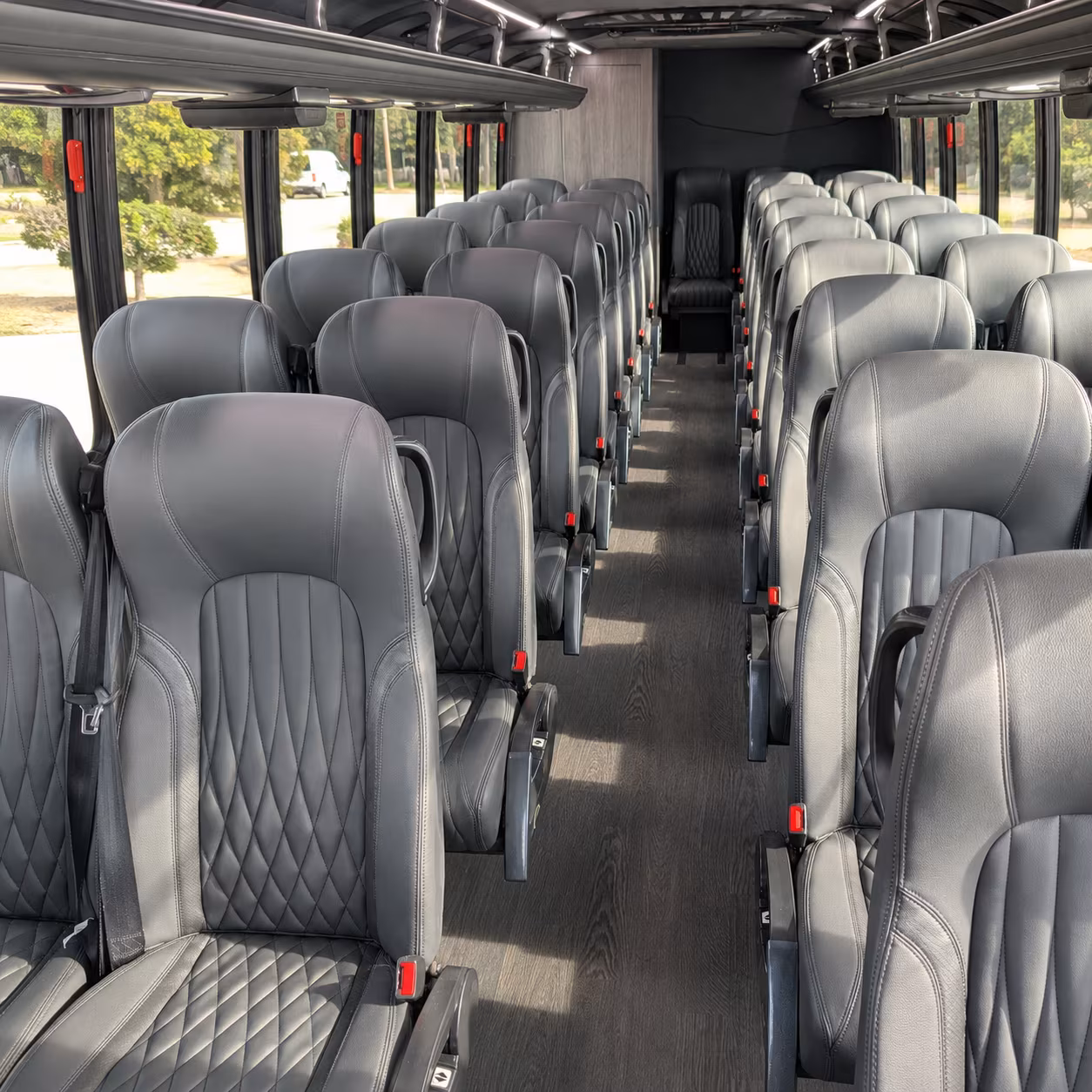 warner robins long distance transportation onboard seating